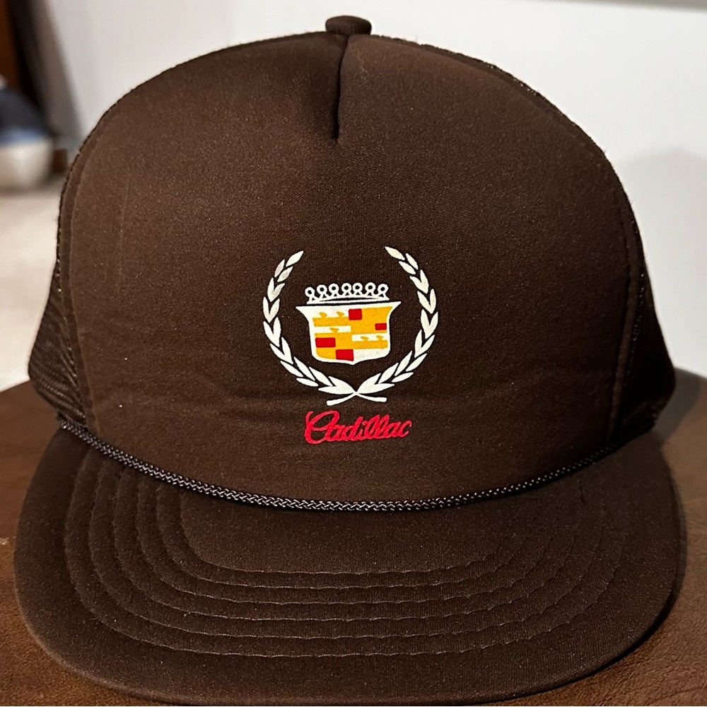 Vintage Cadillac SnapBack Foam Trucker hat, never worn, circa 1980”s
